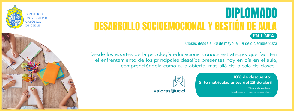 Diplomado online Desarrollo Socioemocional 2023
