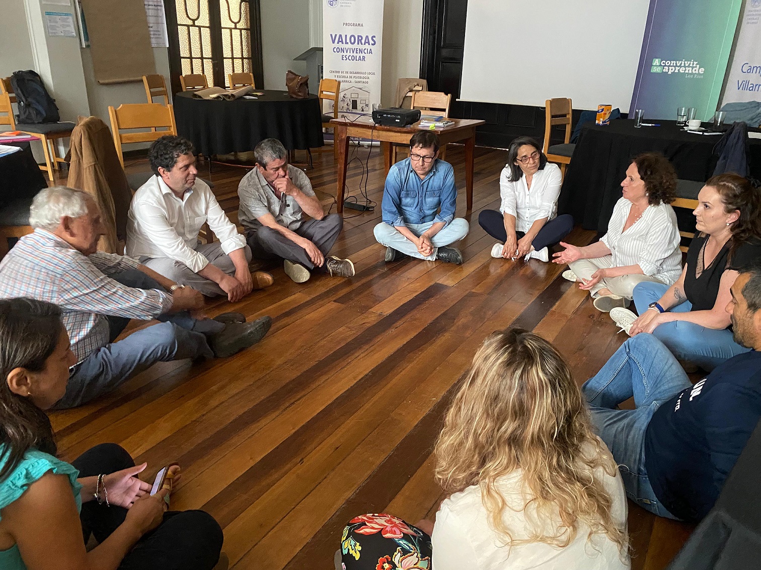 Programa A Convivir Se Aprende en Los Ríos realiza con éxito jornada de convivencia educativa junto a los Departamentos Provinciales del Ranco y Valdivia