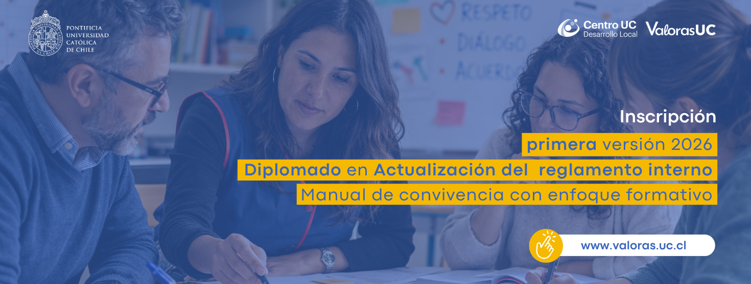 Diplomado 2026 en Actualización del reglamento interno: Manual de convivencia con enfoque formativo